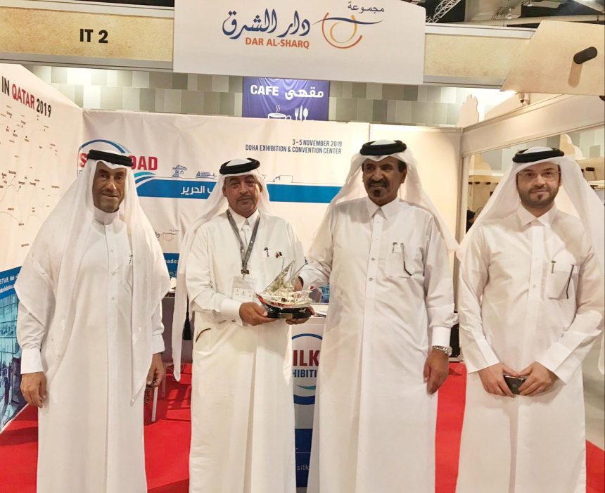 QCC VP visits Dar Al Sharq Stand at ‘Made in Qatar’ Oman